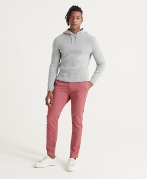 Superdry Edit Chino Férfi Nadrág Rózsaszín | BWAZX8547